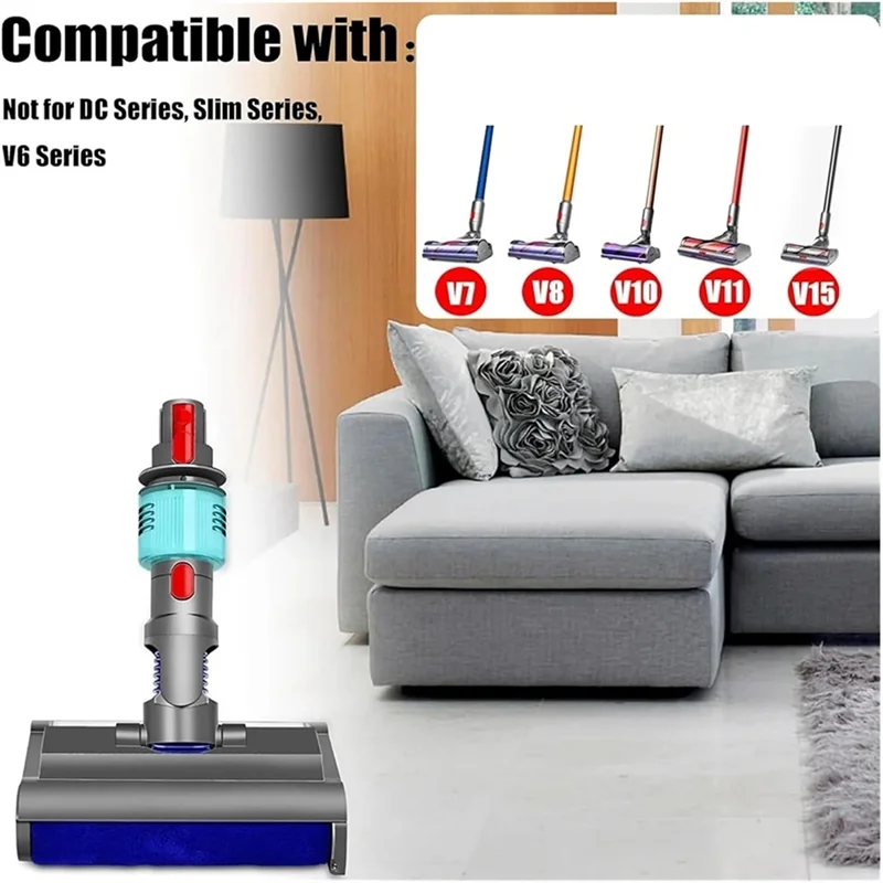 AC93-Vacuum Cleaner Washing Brush Head For Dyson V7 V8 V10 V11 V15 Green Light Cleans And Dries Hard Floors
AC93-Vacuum Cleaner Washing Brush Head For Dyson V7 V8 V10 V11 V15 Green Light Cleans And Dries Hard Floors