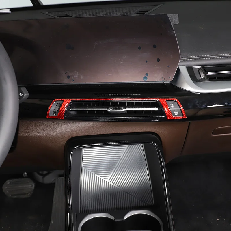 For BMW X1 U11 2023-2024 Soft Carbon Fiber Car Center Control Air Outlet Frame Trim Sticker Car Interior Accessories
For BMW X1 U11 2023-2024 Soft Carbon Fiber Car Center Control Air Outlet Frame Trim Sticker Car Interior Accessories
