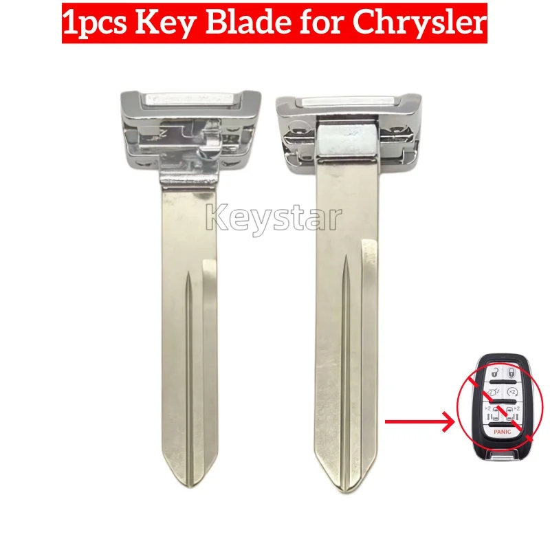 keystar 1pcs CY24 Car Smart Key Blade Remote One Slot Emergency Blank Keyless Fob Blade Door Key for Chrysler Pacifica Voyager
keystar 1pcs CY24 Car Smart Key Blade Remote One Slot Emergency Blank Keyless Fob Blade Door Key for Chrysler Pacifica Voyager