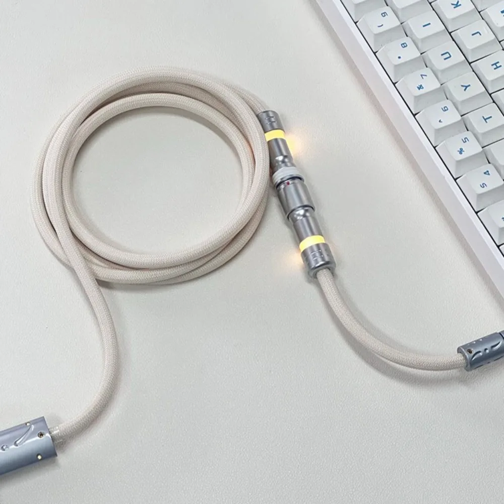 Unknown Error UE C01 Luminous Gamer Keyboard Cable Single Crystal Copper Aviation Plug Cable Portable Gaming Accessories Gifts
Unknown Error UE C01 Luminous Gamer Keyboard Cable Single Crystal Copper Aviation Plug Cable Portable Gaming Accessories Gifts