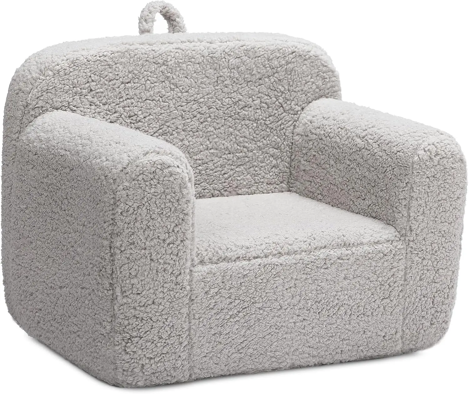 Kids Ultra-Soft Snuggle Foam Chair, Toddler Cuddly Sherpa Reading Couch for Boys and Girls in Light Grey
Kids Ultra-Soft Snuggle Foam Chair, Toddler Cuddly Sherpa Reading Couch for Boys and Girls in Light Grey
