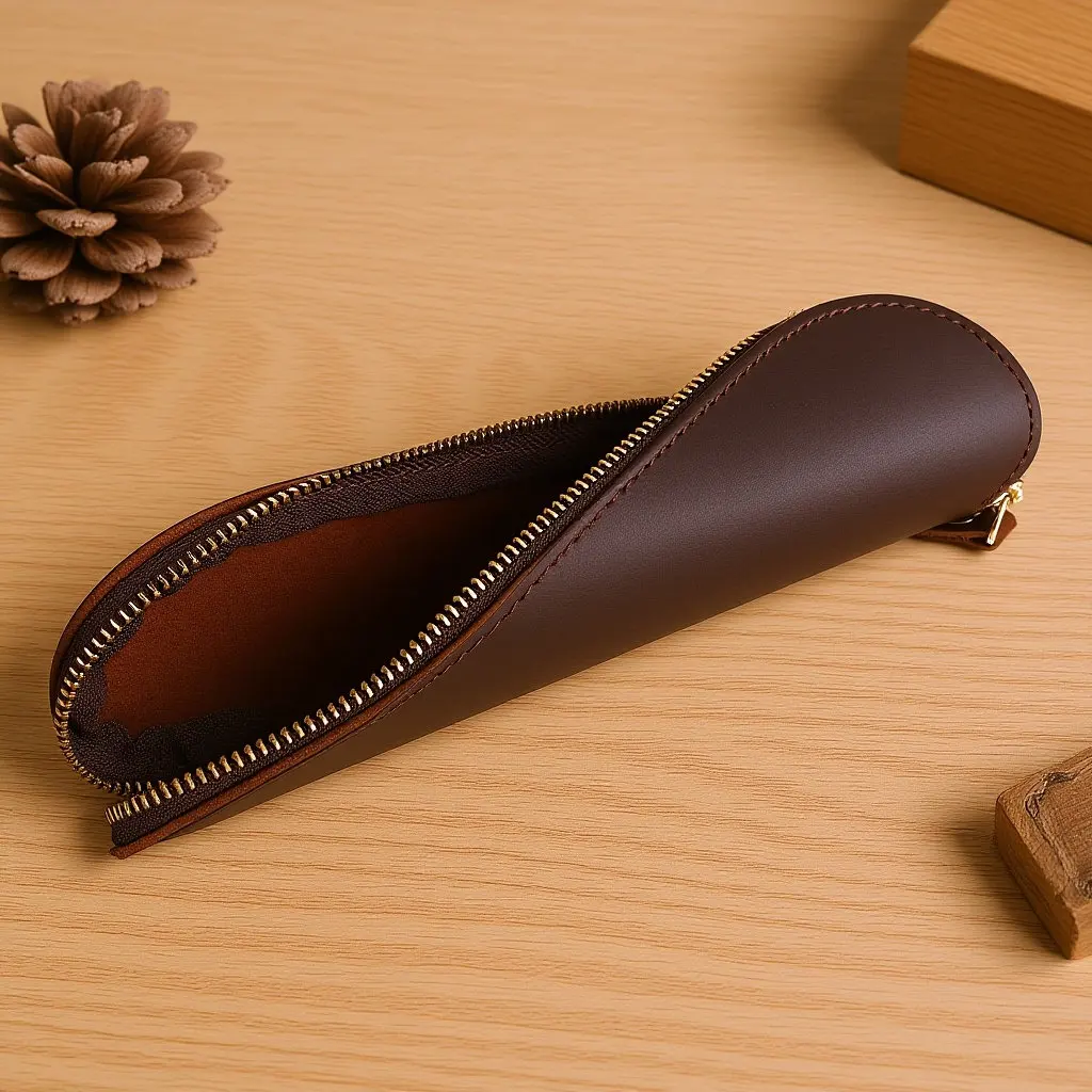 Vintage Pencil Case Small Pen Pouch Organizer for Men Women Slim Stationery Bag Zipper Portable Pouch
Vintage Pencil Case Small Pen Pouch Organizer for Men Women Slim Stationery Bag Zipper Portable Pouch