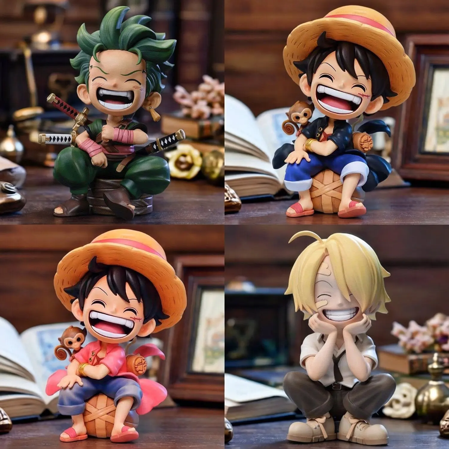 13cm Anime Figure One Piece Monkey D Luffy Roronoa Zoro Kawaii Toys Q Figural Nendoroid Car Decoration PVC Model Gift
13cm Anime Figure One Piece Monkey D Luffy Roronoa Zoro Kawaii Toys Q Figural Nendoroid Car Decoration PVC Model Gift