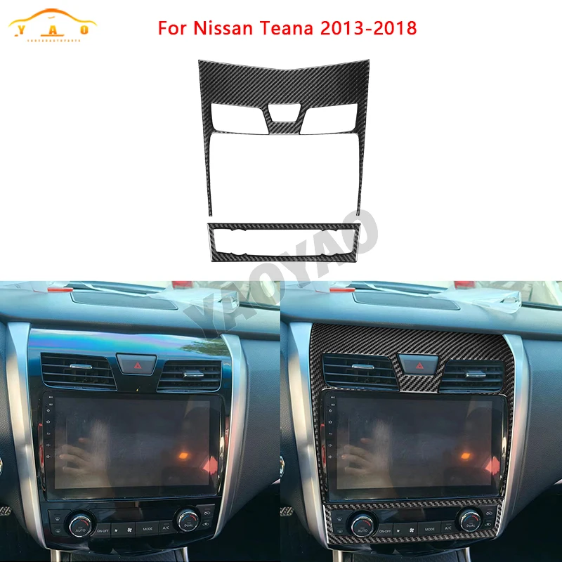 Carbon Fiber Car Central Air Conditioning Vent Decorative Sticker Cover Trim Frame For Nissan Teana 2013-2018 Accessories
Carbon Fiber Car Central Air Conditioning Vent Decorative Sticker Cover Trim Frame For Nissan Teana 2013-2018 Accessories
