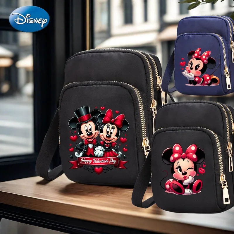 Disney Mickey Minnie Mouse Women's bag Solid Color Causal Shoulder Bag Nylon Shopper Bags Crossbody Bags Travel Women's Handbag
Disney Mickey Minnie Mouse Women's bag Solid Color Causal Shoulder Bag Nylon Shopper Bags Crossbody Bags Travel Women's Handbag
