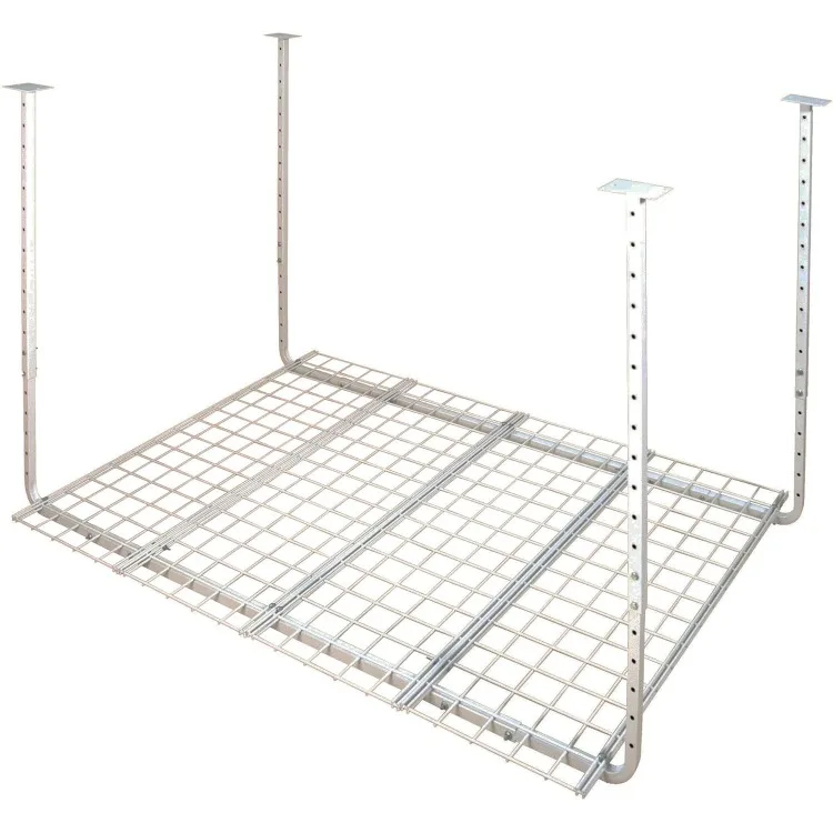 Overhead Garage Storage Rack, Adjustable Ceiling Storage for Garage, Heavy Duty Steel Garage Storage System, 60-Inch x 45-Inch,
Overhead Garage Storage Rack, Adjustable Ceiling Storage for Garage, Heavy Duty Steel Garage Storage System, 60-Inch x 45-Inch,