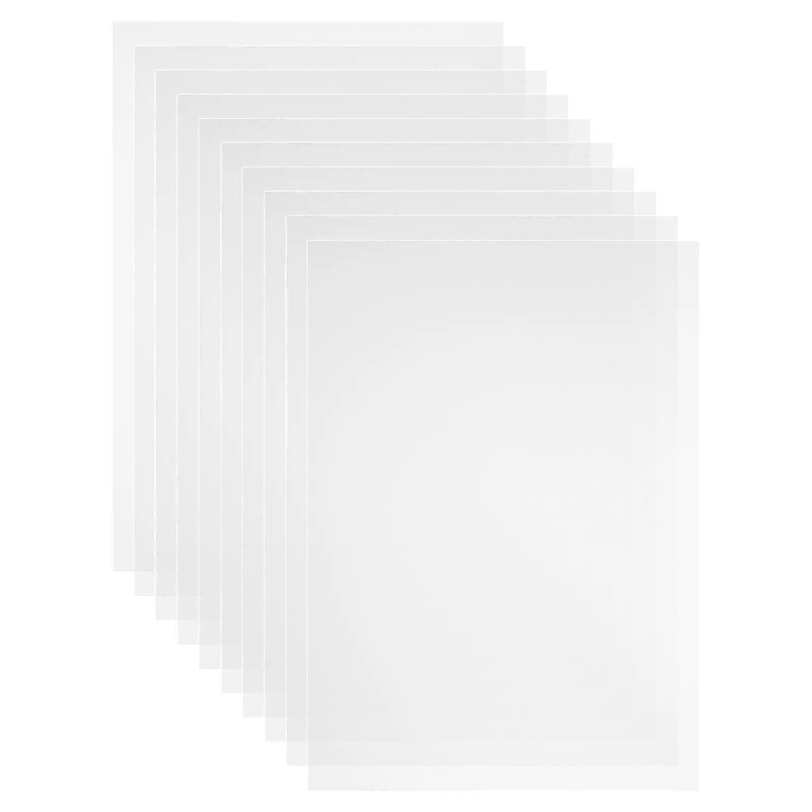 10Pcs Flame Retardant Plastic Sheets Clear PVC Transparent Panels for DIY Crafts Picture Frames Sign Making Plastic Sheets
10Pcs Flame Retardant Plastic Sheets Clear PVC Transparent Panels for DIY Crafts Picture Frames Sign Making Plastic Sheets