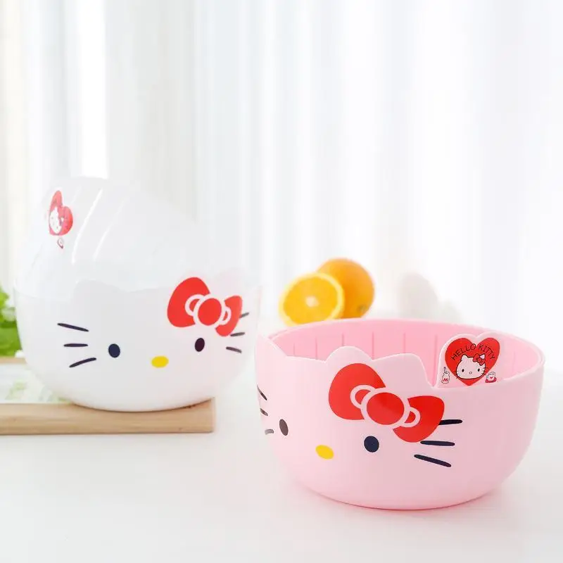 Hello Kitty Kawaii Anime Multi functional Double layer Dish and Drain Basket Folding Creative Plastic Vegetable Pot in Kitchen
Hello Kitty Kawaii Anime Multi functional Double layer Dish and Drain Basket Folding Creative Plastic Vegetable Pot in Kitchen