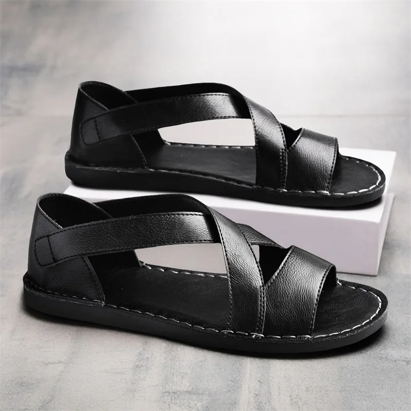 New Summer Fashion Men Comfortable Anti Slip Soft Soled Sandals Brand Outdoor Men Breathable Open Toe Weaving Casual Roman Shoes
New Summer Fashion Men Comfortable Anti Slip Soft Soled Sandals Brand Outdoor Men Breathable Open Toe Weaving Casual Roman Shoes