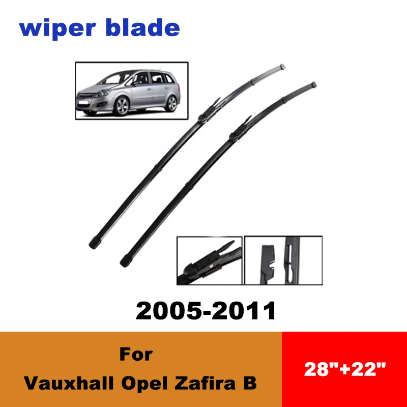 For Vauxhall Opel Zafira B 2005-2011 car front wiper blades silent wiper blades soft rubber windshield wipers accessories
For Vauxhall Opel Zafira B 2005-2011 car front wiper blades silent wiper blades soft rubber windshield wipers accessories