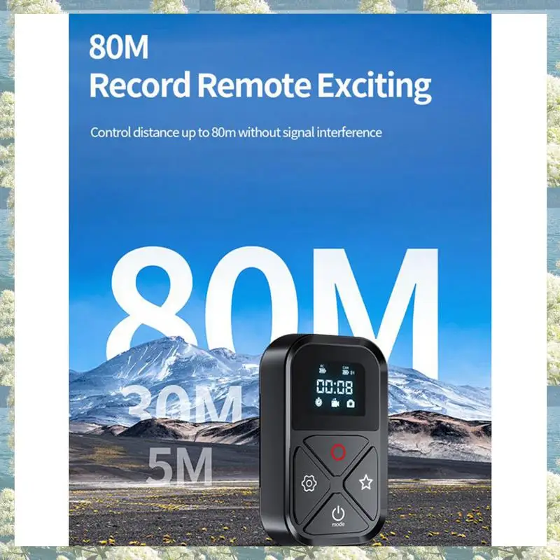 New-2X Remote Control For Gopro Hero 10 9 8 Max With Stick Mount And Wrist Bluetooth-Compatible Smart Remote For Gopro 10
New-2X Remote Control For Gopro Hero 10 9 8 Max With Stick Mount And Wrist Bluetooth-Compatible Smart Remote For Gopro 10