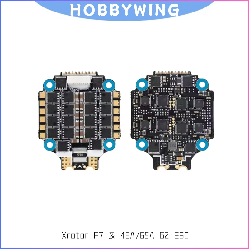 Hobbywing Xrotor AM32 45A/65A 4-в-1 ESC 3-6S с комбинированным контроллером полета F7 для гоночного дрона FPV Quadcopter
Hobbywing Xrotor AM32 45A/65A 4-в-1 ESC 3-6S с комбинированным контроллером полета F7 для гоночного дрона FPV Quadcopter