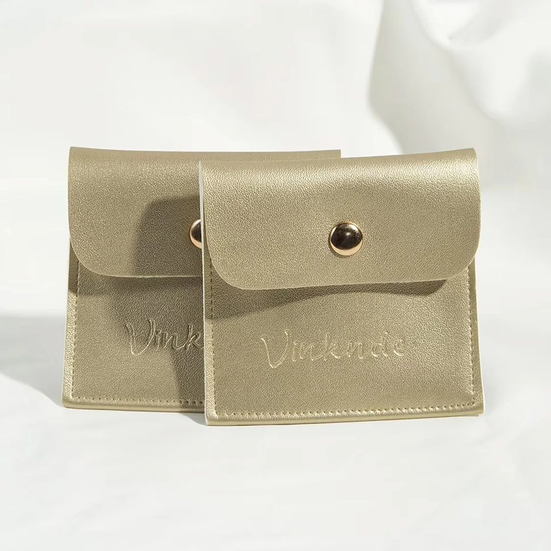 50Pcs Custom Logo Pu Leather Snap button Bag 8x8 Jewelry Bag Rings Earrings Necklace Wedding Favors Gift Storage Organizer
50Pcs Custom Logo Pu Leather Snap button Bag 8x8 Jewelry Bag Rings Earrings Necklace Wedding Favors Gift Storage Organizer