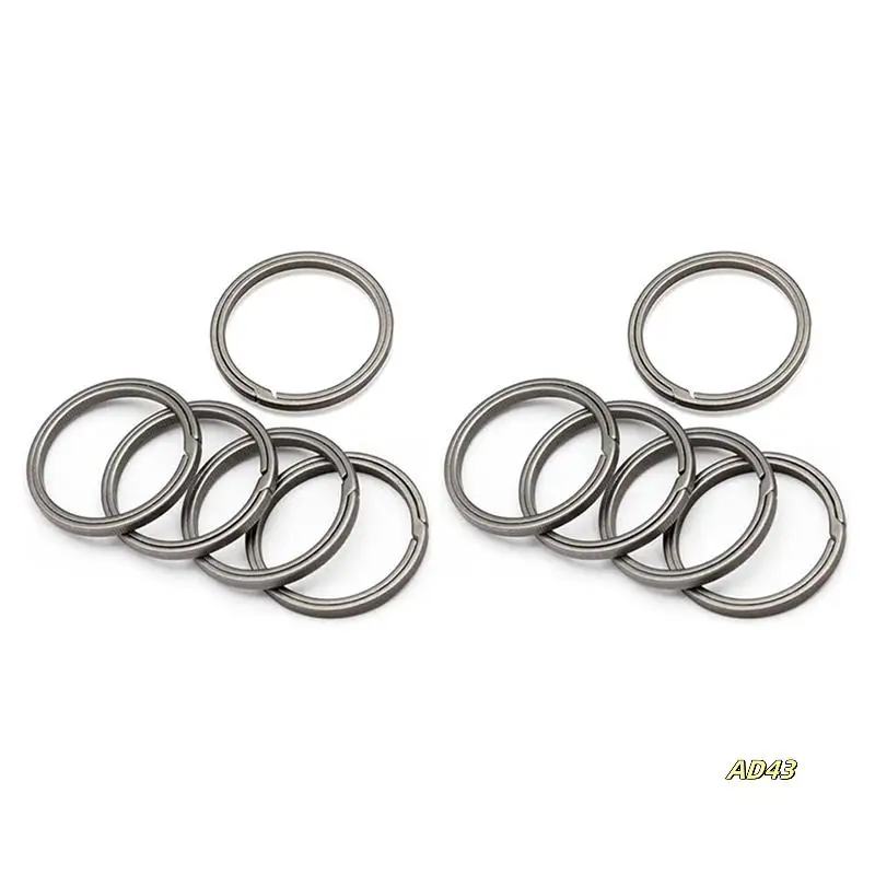 Titanium Key Ring, Quick Release Side-Pushing Ring, Super Lightweight Key Organizer, Outer Diameter 30MM, 10PCS
Titanium Key Ring, Quick Release Side-Pushing Ring, Super Lightweight Key Organizer, Outer Diameter 30MM, 10PCS