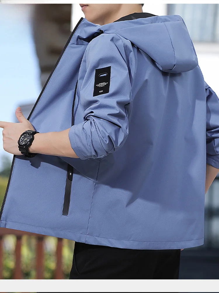 Мужская ветровка TUCANO с капюшоном, повседневная, свободного кроя, из полиэфирного волокна, на молнии, цвет осенний...
Мужская ветровка TUCANO с капюшоном, повседневная, свободного кроя, из полиэфирного волокна, на молнии, цвет осенний...