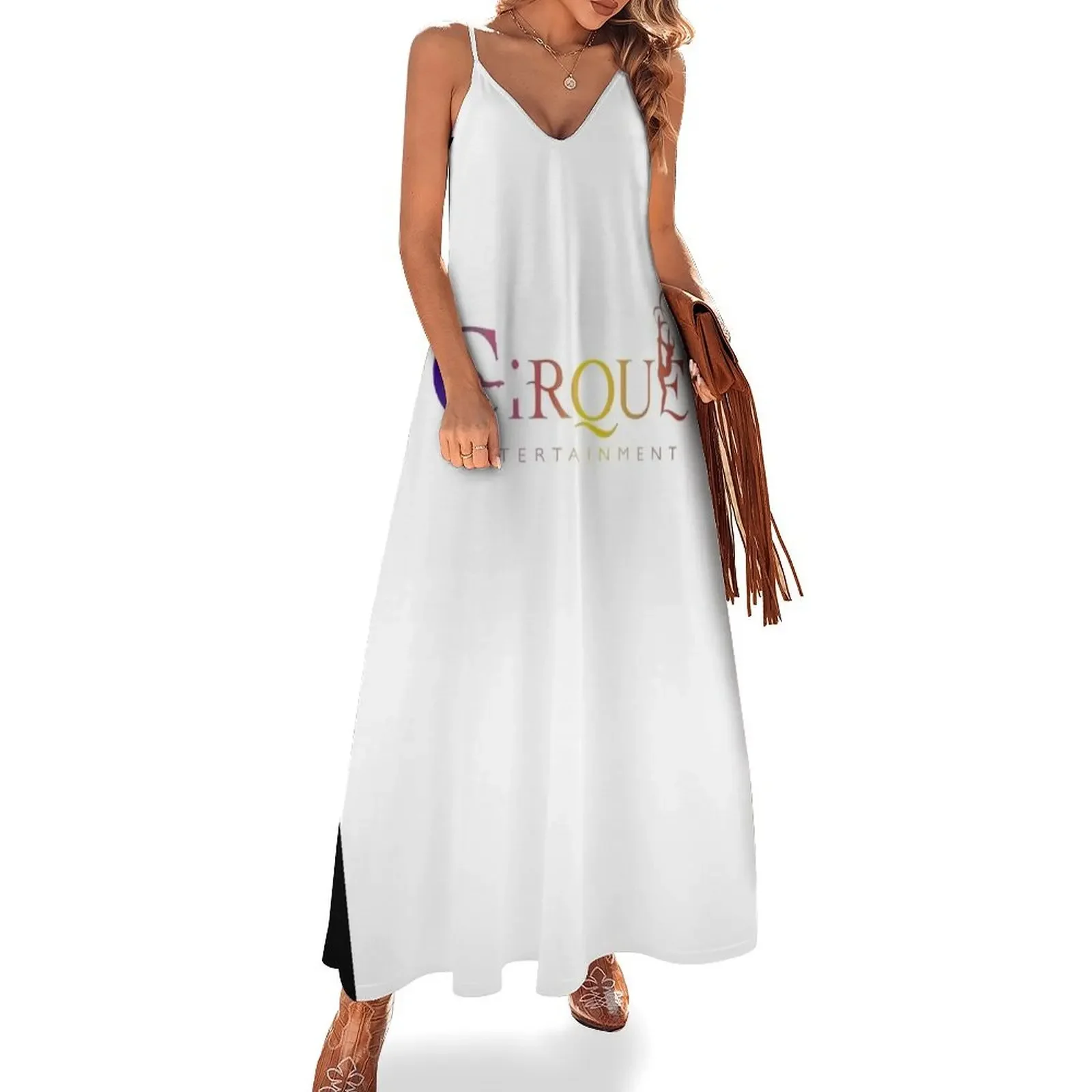 Cirque Entertainment Sleeveless Dress summer dress korean women Clothing female
Cirque Entertainment Sleeveless Dress summer dress korean women Clothing female