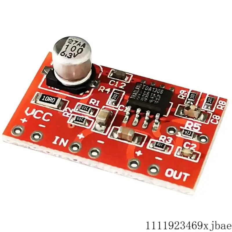 DC 3V-6V TDA1308 Piezoelectric Ceramic Preamp Preamplifier Board Pickup Module
DC 3V-6V TDA1308 Piezoelectric Ceramic Preamp Preamplifier Board Pickup Module