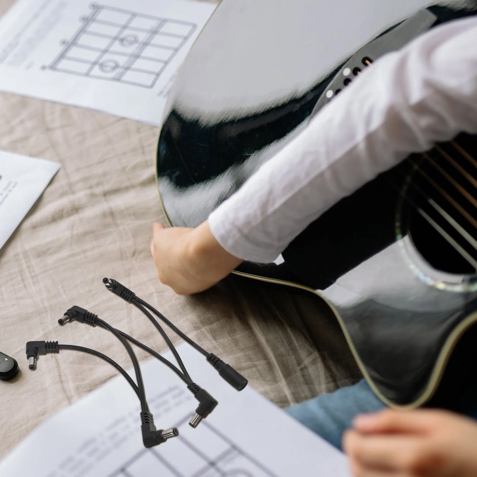 Guitar Effector Power Supply Compact Lightweight Premium Quality Durable Reliable Guitar Pedal Power Cord for Effectors High
Guitar Effector Power Supply Compact Lightweight Premium Quality Durable Reliable Guitar Pedal Power Cord for Effectors High