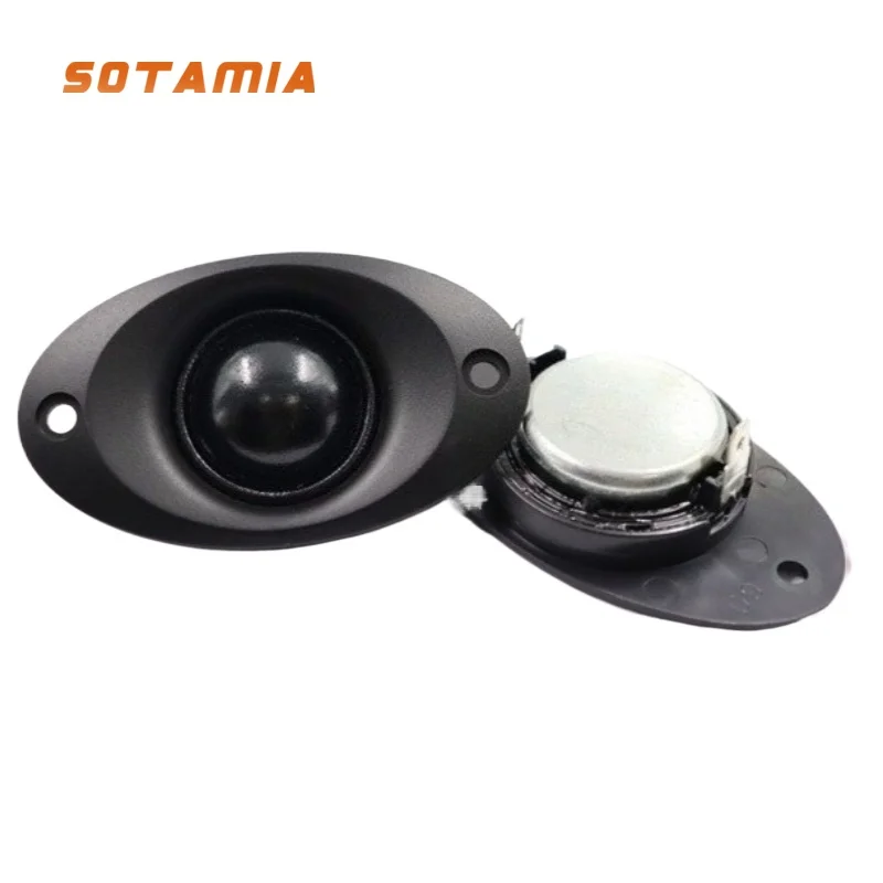 SOTAMIA 2Pcs 25 Core Tweeter Audio Power Speaker 8 Ohm 15W Hifi Music Silk Film Titanium Film Treble Horn Speakers
SOTAMIA 2Pcs 25 Core Tweeter Audio Power Speaker 8 Ohm 15W Hifi Music Silk Film Titanium Film Treble Horn Speakers