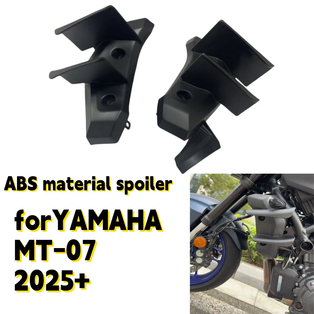 For MT07/MT-07 2025 Model - ABS Material: Side Wing, Side Spoiler, Motorcycle Spoiler, Fixed Wing, Aerodynamic Winglet
For MT07/MT-07 2025 Model - ABS Material: Side Wing, Side Spoiler, Motorcycle Spoiler, Fixed Wing, Aerodynamic Winglet