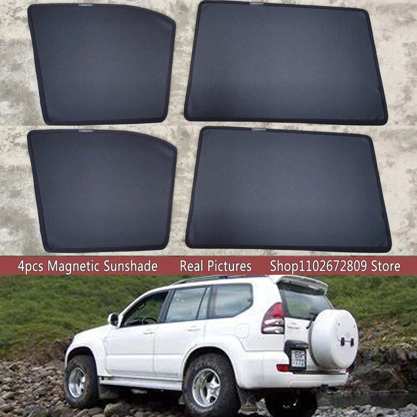 Магнитные солнцезащитные шторки на лобовое стекло для Toyota Land Cruiser Prado J120 120 2002-2009, аксессуары
Магнитные солнцезащитные шторки на лобовое стекло для Toyota Land Cruiser Prado J120 120 2002-2009, аксессуары