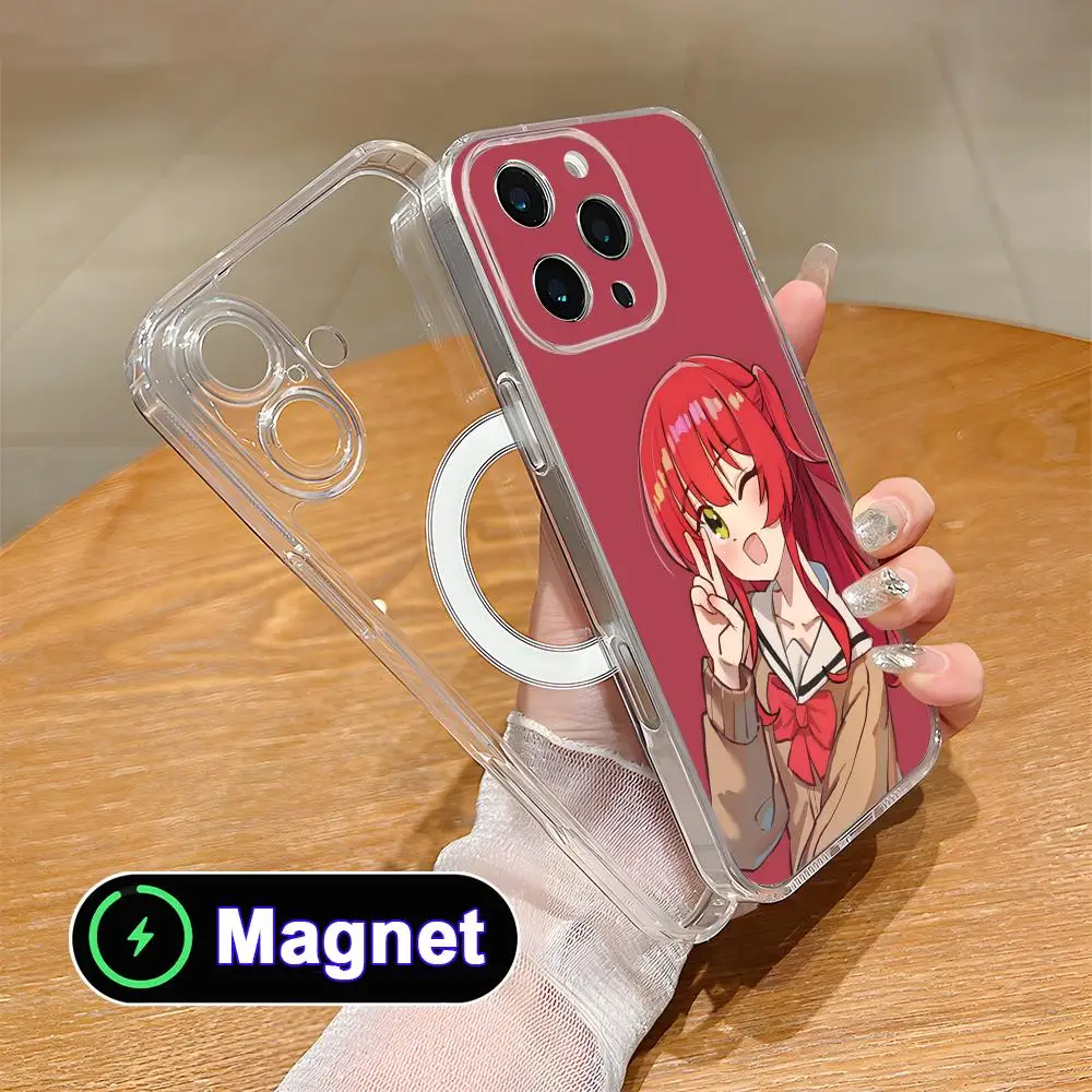 Bocchi Rock Ikuyo Kita Phone Case for iPhone 17 16 15 14 13 12 11 Air Pro Max Plus Mini Soft TPU Clear Magnet Cover
Bocchi Rock Ikuyo Kita Phone Case for iPhone 17 16 15 14 13 12 11 Air Pro Max Plus Mini Soft TPU Clear Magnet Cover