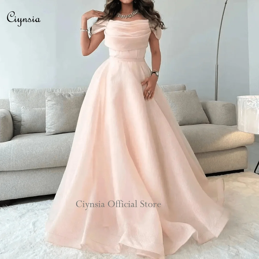 Customized Blush Pink Off Shoulder Princess Prom Dress Long A-Line Evening Gowns 2025 New A-Line Organza Vestidos De Gala
Customized Blush Pink Off Shoulder Princess Prom Dress Long A-Line Evening Gowns 2025 New A-Line Organza Vestidos De Gala