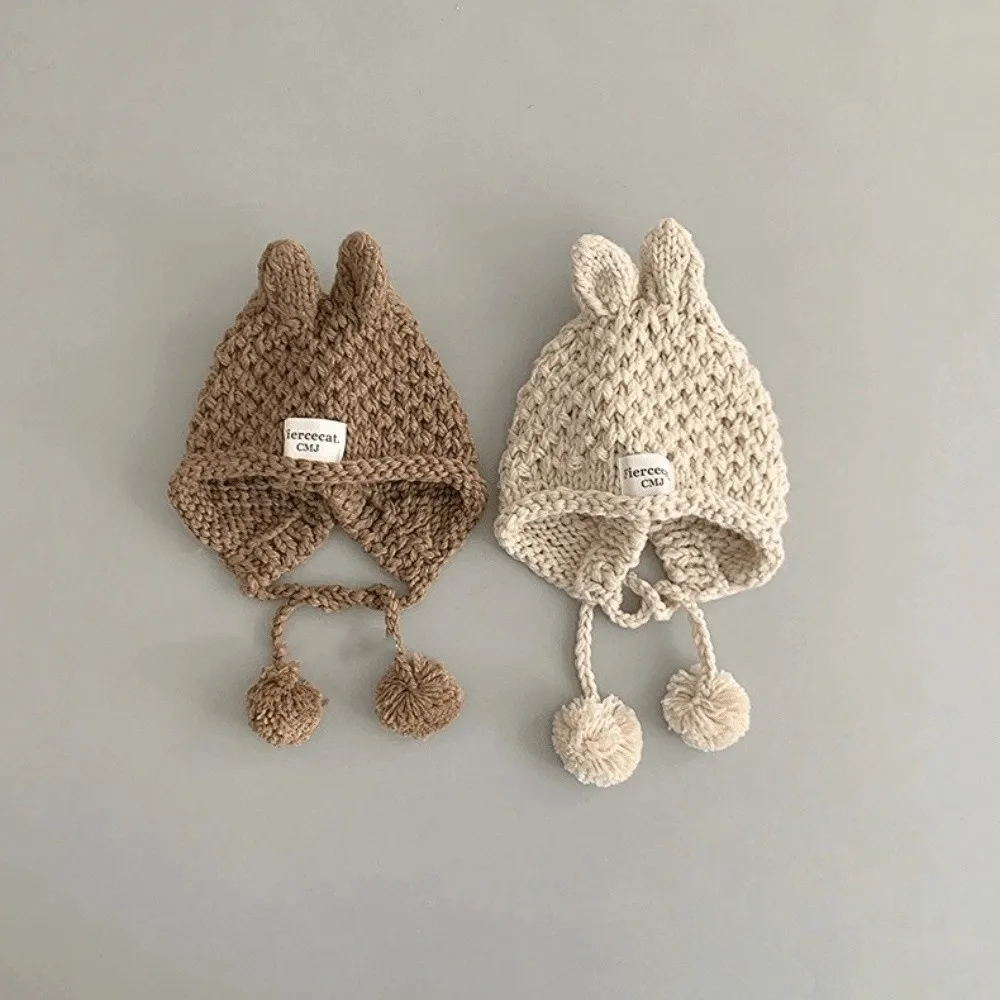 Cute Solid Color Baby Crochet Hat Soft Warm Autumn Winter Hand Knitted Cap Outdoor Rabbit Ear Ear Protection Cap
Cute Solid Color Baby Crochet Hat Soft Warm Autumn Winter Hand Knitted Cap Outdoor Rabbit Ear Ear Protection Cap