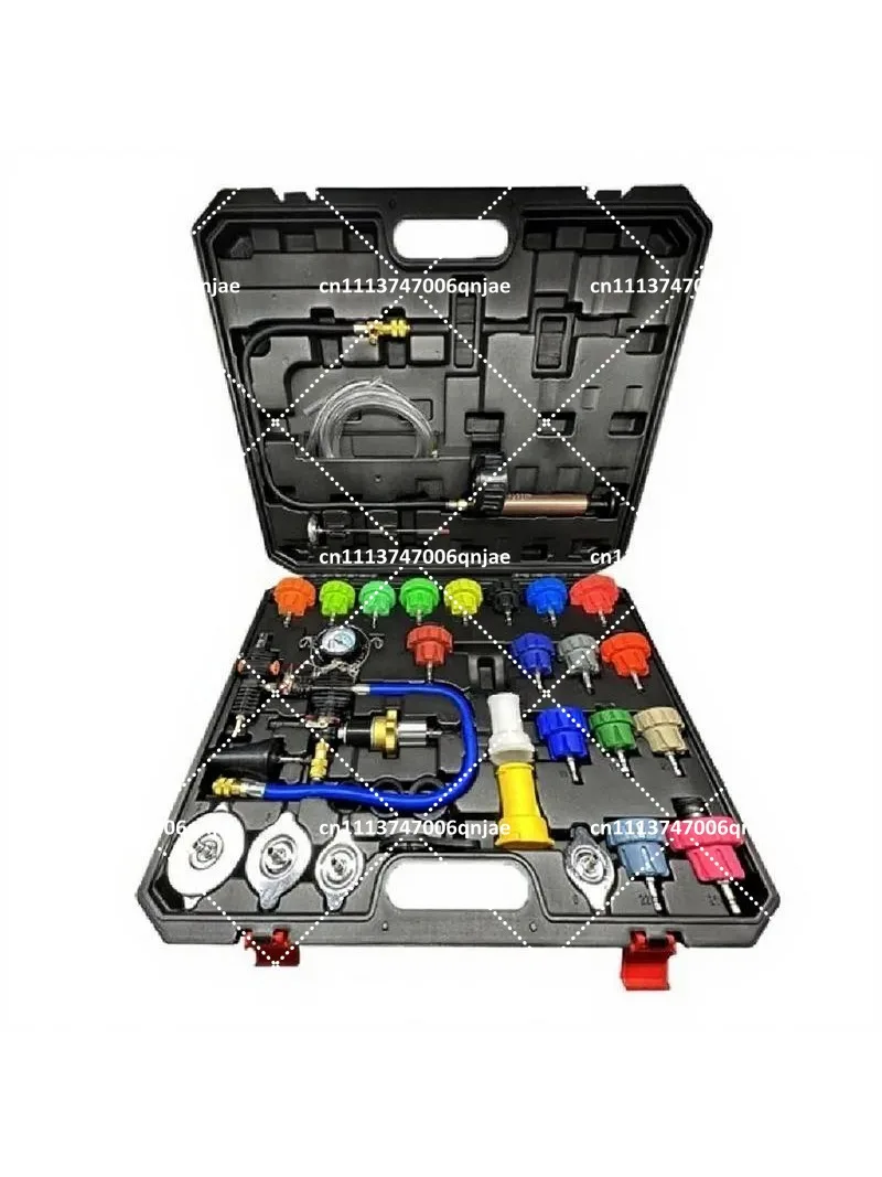 34 Pc Universal Radiator Pressure Tester Kit Cooling System Leak Detection Tool for Car Truck
34 Pc Universal Radiator Pressure Tester Kit Cooling System Leak Detection Tool for Car Truck