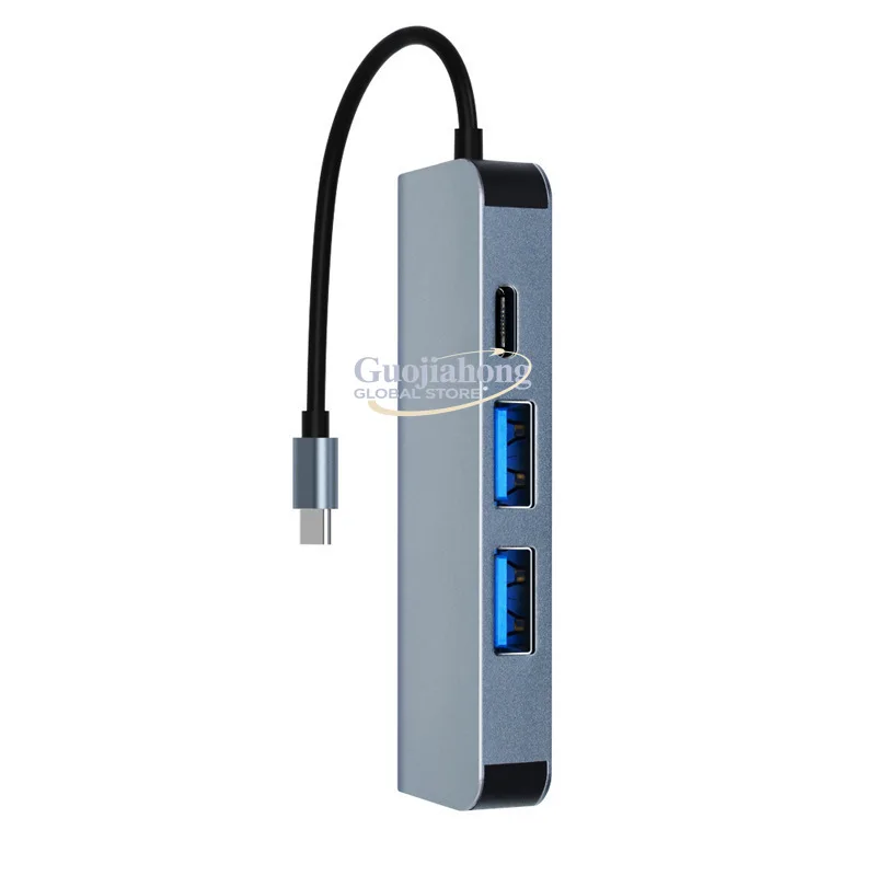 Cross-border type-c to docking station usb expander multi-function expansion 4K notebook four-in-one HUB
Cross-border type-c to docking station usb expander multi-function expansion 4K notebook four-in-one HUB