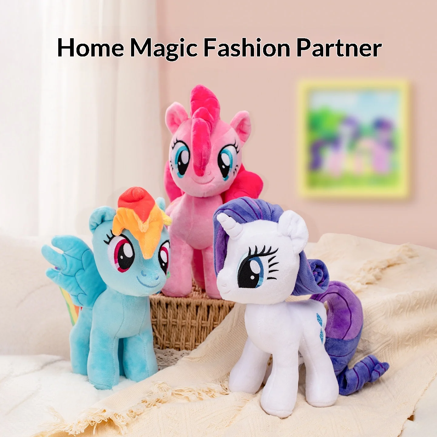 New Soft Stuffed My Little Pony Plush Doll Pinkie Pie Twilight Sparkle Cute Sofa Cushion Home Decor Collectible Gift For Hobby
New Soft Stuffed My Little Pony Plush Doll Pinkie Pie Twilight Sparkle Cute Sofa Cushion Home Decor Collectible Gift For Hobby