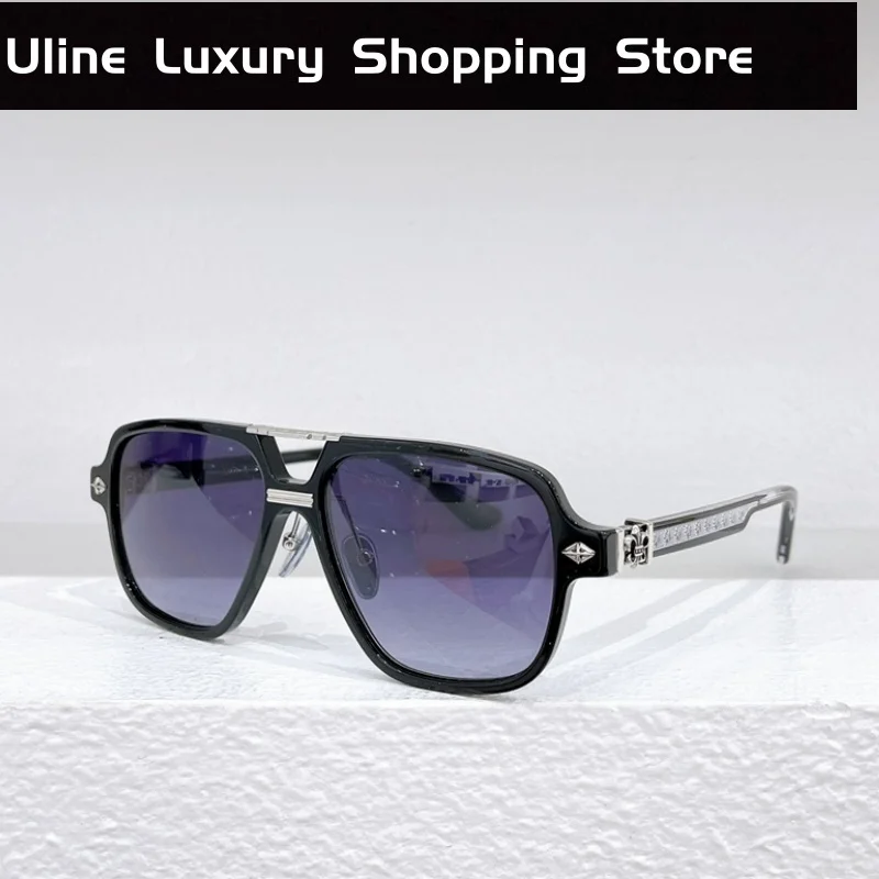 Sunglasses Men Acetate Black Retro Designer Luxury Brand Model Outdoor Travel Party UV400 Women Fashion SUN GLASSES High Quality
Sunglasses Men Acetate Black Retro Designer Luxury Brand Model Outdoor Travel Party UV400 Women Fashion SUN GLASSES High Quality