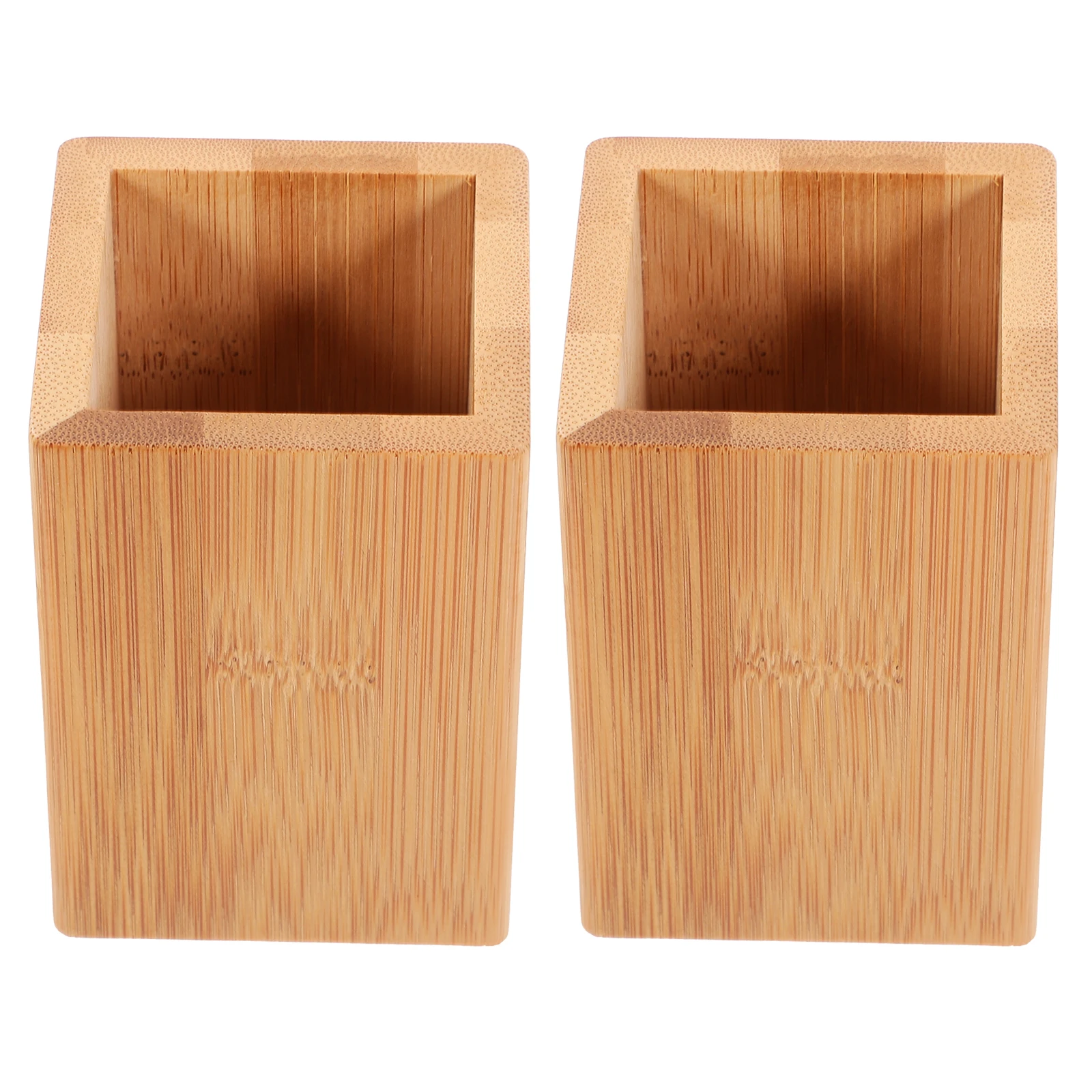 2 Pcs Bamboo Wood Pen Holder Desk Accessories 6x8 8x6cm Storage ganizer for Office Stationery Pencil Cup Container
2 Pcs Bamboo Wood Pen Holder Desk Accessories 6x8 8x6cm Storage ganizer for Office Stationery Pencil Cup Container