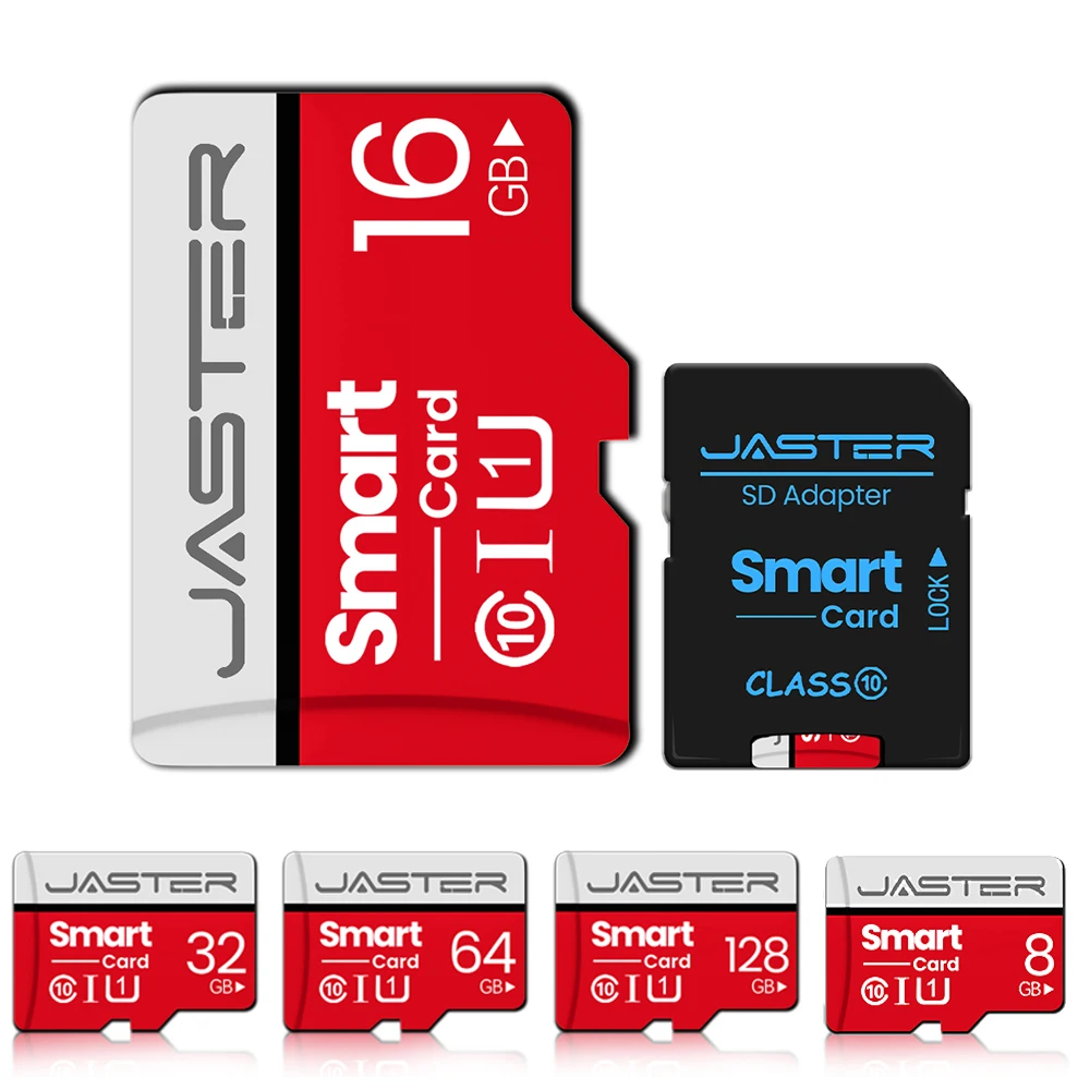 JASTER Высокоскоростная SD-карта Красно-серая TF-карта 128 ГБ 64 ГБ 32 ГБ 16 ГБ 8 ГБ 100M/S U3 V30 C10 Карта флэш-памяти для камер, дронов, динамиков
JASTER Высокоскоростная SD-карта Красно-серая TF-карта 128 ГБ 64 ГБ 32 ГБ 16 ГБ 8 ГБ 100M/S U3 V30 C10 Карта флэш-памяти для камер, дронов, динамиков
