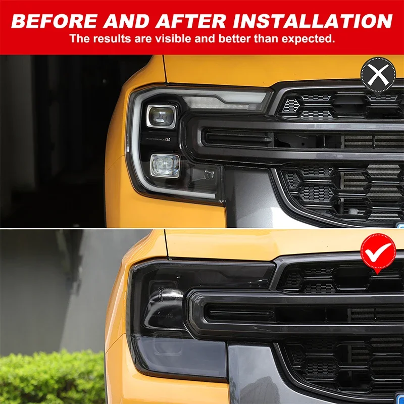 2Pcs TPU black For Ford Ranger 2023+ car styling car headlight film decorative sticker car modification accessories
2Pcs TPU black For Ford Ranger 2023+ car styling car headlight film decorative sticker car modification accessories