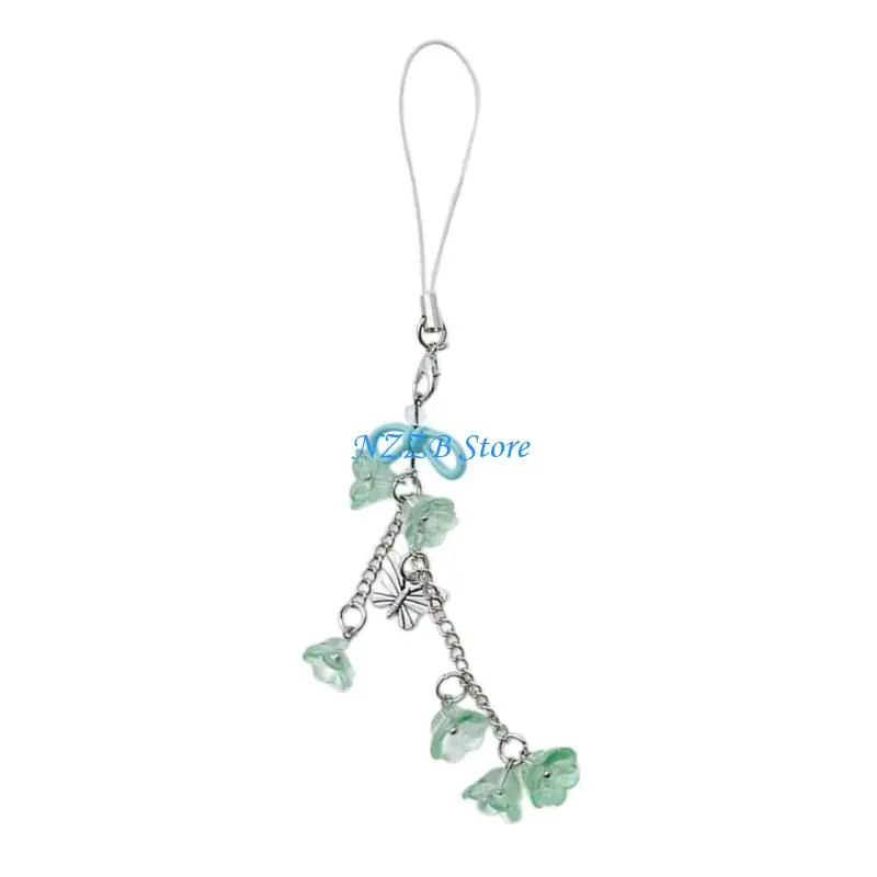 T21F Camera Phone Jewelry Flower Phone Charm Lilys of the Valley Flower Phone Chain
T21F Camera Phone Jewelry Flower Phone Charm Lilys of the Valley Flower Phone Chain