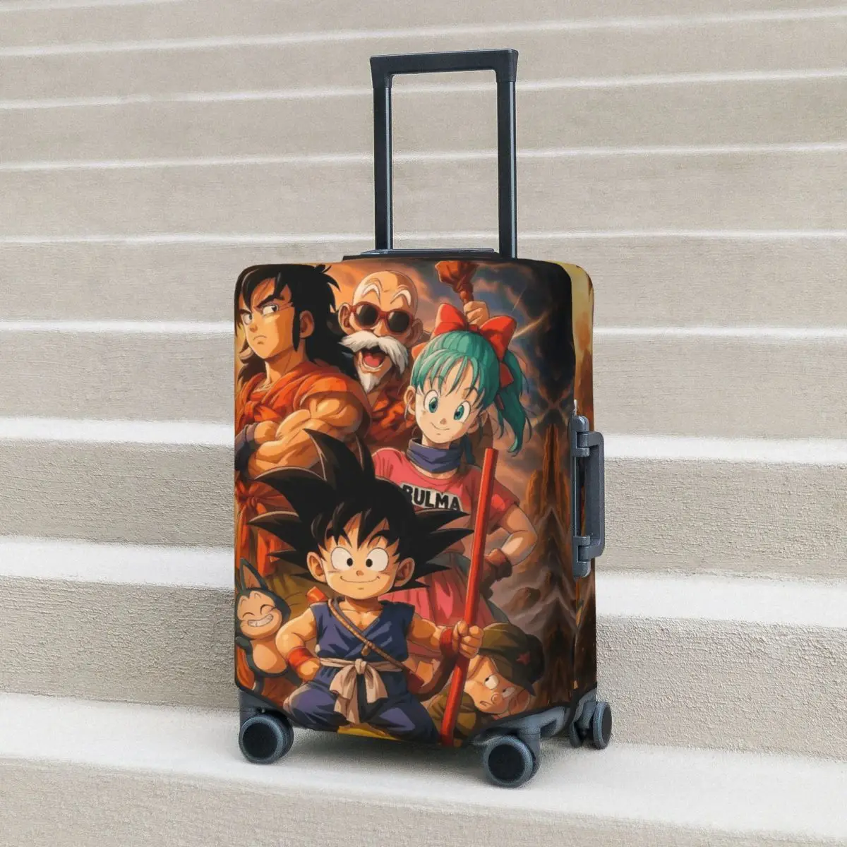 Kid Goku Outdoor Dragon Ball Suitcase Cover Travel Protector Flight Fun Luggage Supplies
Kid Goku Outdoor Dragon Ball Suitcase Cover Travel Protector Flight Fun Luggage Supplies