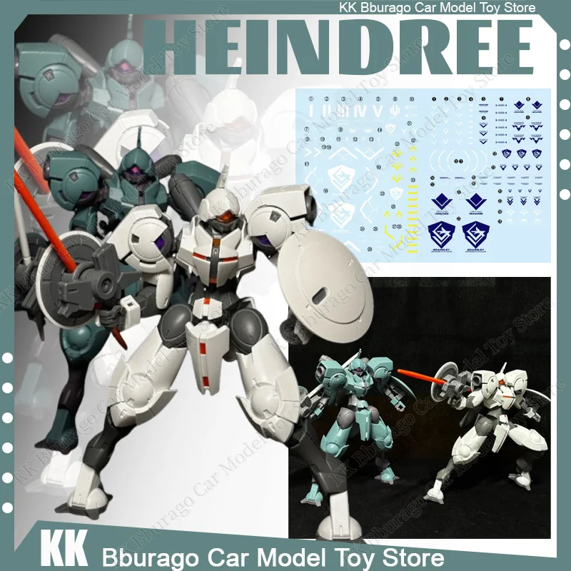 НОВЫЙ HG 1/144 Mercury Witch HEINDREE Машина массового производства Водные наклейки Фигурки Собранная модель Коллекция игрушек Праздничный подарок
НОВЫЙ HG 1/144 Mercury Witch HEINDREE Машина массового производства Водные наклейки Фигурки Собранная модель Коллекция игрушек Праздничный подарок