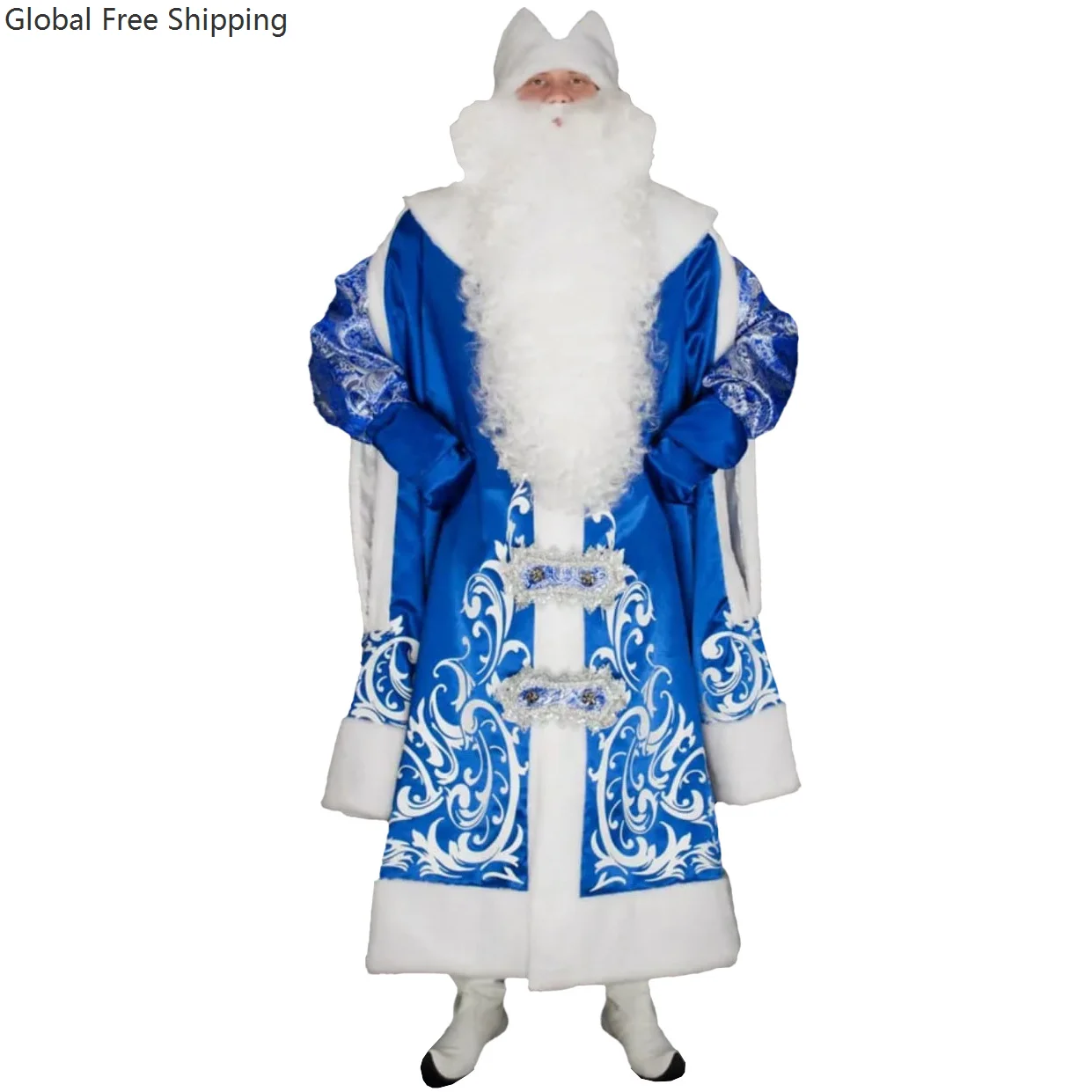 Santa Claus Stage Performance Costume Russian Festival Carnival Cosplay Coat Hat Suit New Year's Day Men's Christmas Long Cloth
Santa Claus Stage Performance Costume Russian Festival Carnival Cosplay Coat Hat Suit New Year's Day Men's Christmas Long Cloth