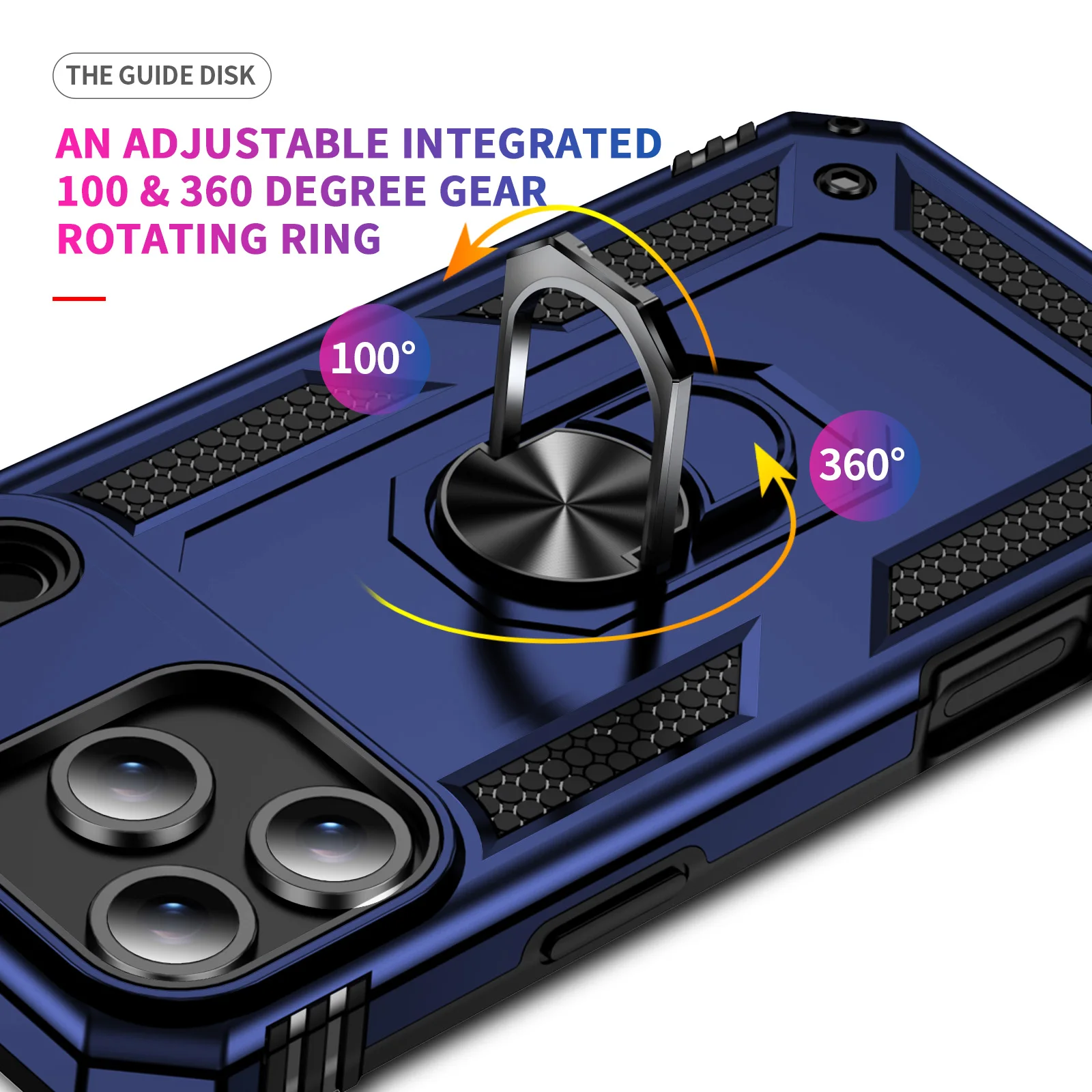 Shockproof Case For iPhone 17 16 15 14 13 12 11 Pro Max XR 7 8 Plus Luxury PC+TPU Back Cover Protectives Skins Shell Ring Stand
Shockproof Case For iPhone 17 16 15 14 13 12 11 Pro Max XR 7 8 Plus Luxury PC+TPU Back Cover Protectives Skins Shell Ring Stand