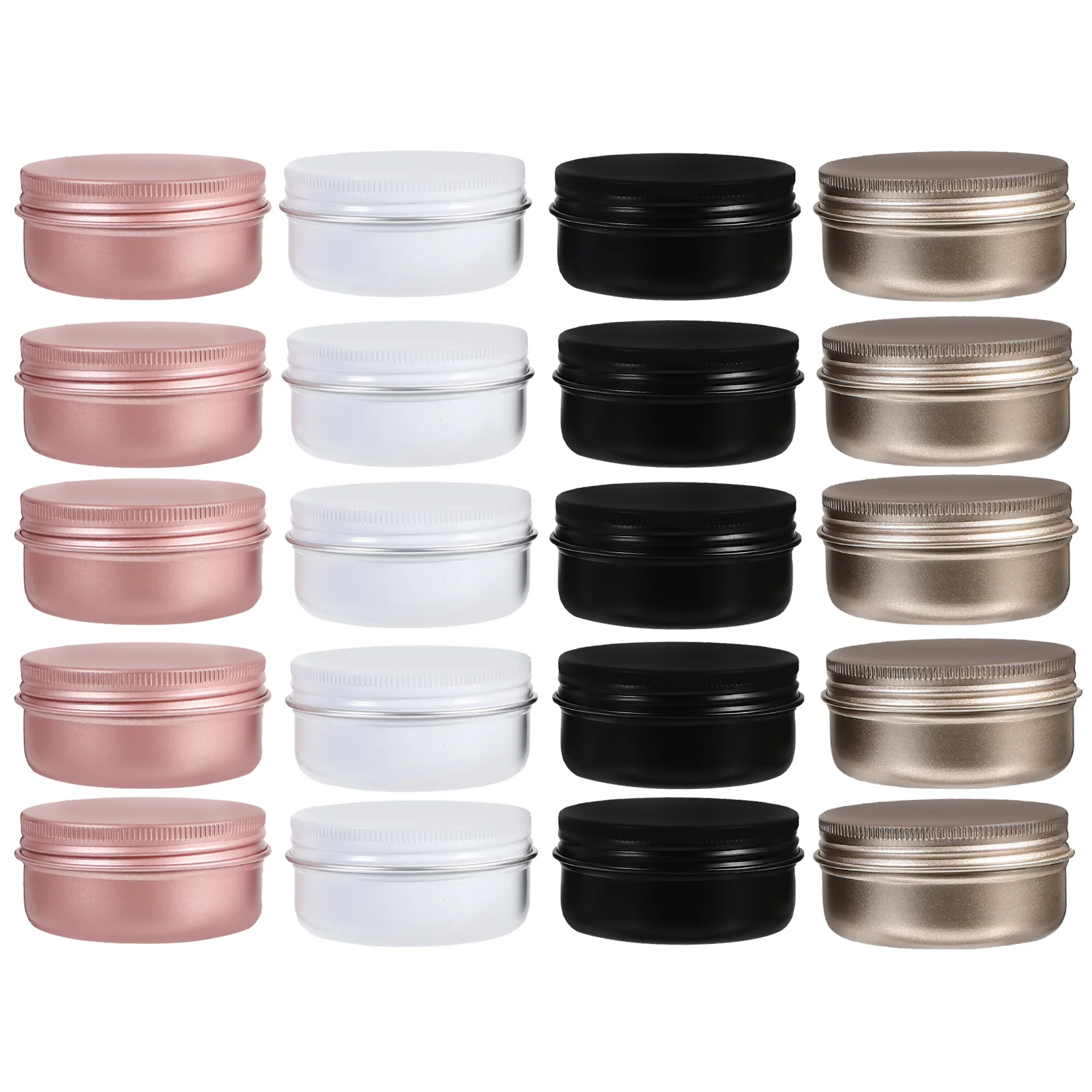 20pcs Aluminum Containers Mini Candy Jars Small Makeup Cream Cases Travel Size Empty Tin Boxes Storage DIY Candles Home Office
20pcs Aluminum Containers Mini Candy Jars Small Makeup Cream Cases Travel Size Empty Tin Boxes Storage DIY Candles Home Office