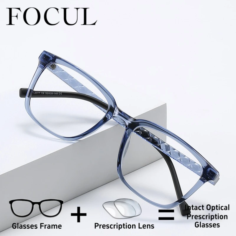 FOCUL Ultra Thin Lenses Photochromic Myopia Eyeglasses Casual Style Anti Blue Ray Glasses Custom Prescription Optical Eyewear
FOCUL Ultra Thin Lenses Photochromic Myopia Eyeglasses Casual Style Anti Blue Ray Glasses Custom Prescription Optical Eyewear