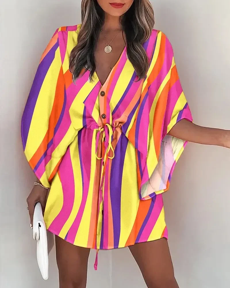 spring Irregular Mini Dress For Women Fashion Print Casual Bohemia Style Vacation Sundress Women's Bat Sleeve Ruffles Dresses
spring Irregular Mini Dress For Women Fashion Print Casual Bohemia Style Vacation Sundress Women's Bat Sleeve Ruffles Dresses