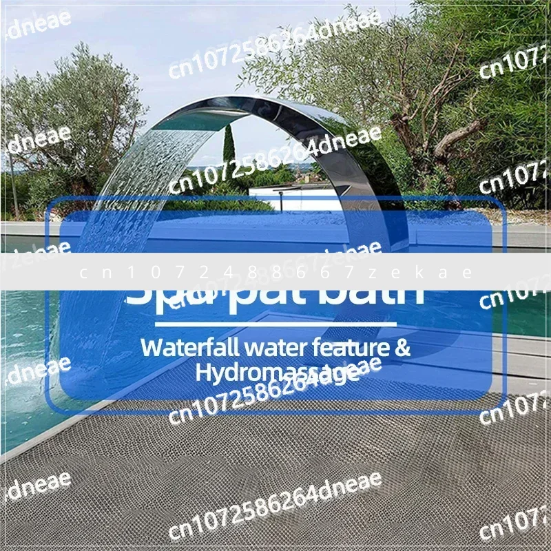 Распылительная занавеска для бассейна, ванны для спины, гидравлический массажер для рисования, дуговый крючок из нержавеющей стали, пружинная спа-вилла, специальный бассейн
Распылительная занавеска для бассейна, ванны для спины, гидравлический массажер для рисования, дуговый крючок из нержавеющей стали, пружинная спа-вилла, специальный бассейн