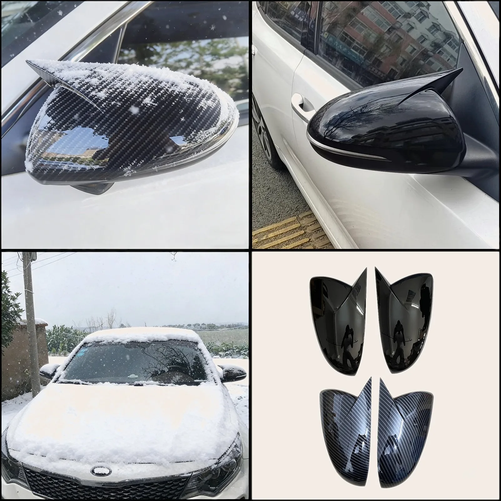 Car Styling For Optima 2016-2019 Rearview Mirror Cover Sticker Trim With Horn Decorative Auto Parts Accessories
Car Styling For Optima 2016-2019 Rearview Mirror Cover Sticker Trim With Horn Decorative Auto Parts Accessories