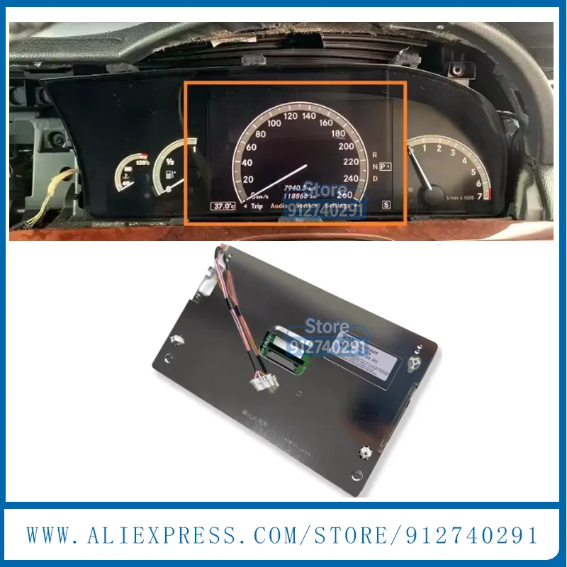 Origianl 8 Inch TFT LCD Display Screen LQ080Y5DG04 For Mercedes W221 W216 S450 S550 S600 CL550 CL600 Instrument Cluster LCD
Origianl 8 Inch TFT LCD Display Screen LQ080Y5DG04 For Mercedes W221 W216 S450 S550 S600 CL550 CL600 Instrument Cluster LCD