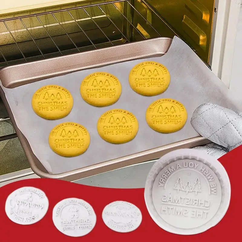 Merry Christmas Cookie Stamp 4x Cookie Cake Molds For Baking Round Baking Mold Cookie Fondant Mold Household Kitchen Cake
Merry Christmas Cookie Stamp 4x Cookie Cake Molds For Baking Round Baking Mold Cookie Fondant Mold Household Kitchen Cake