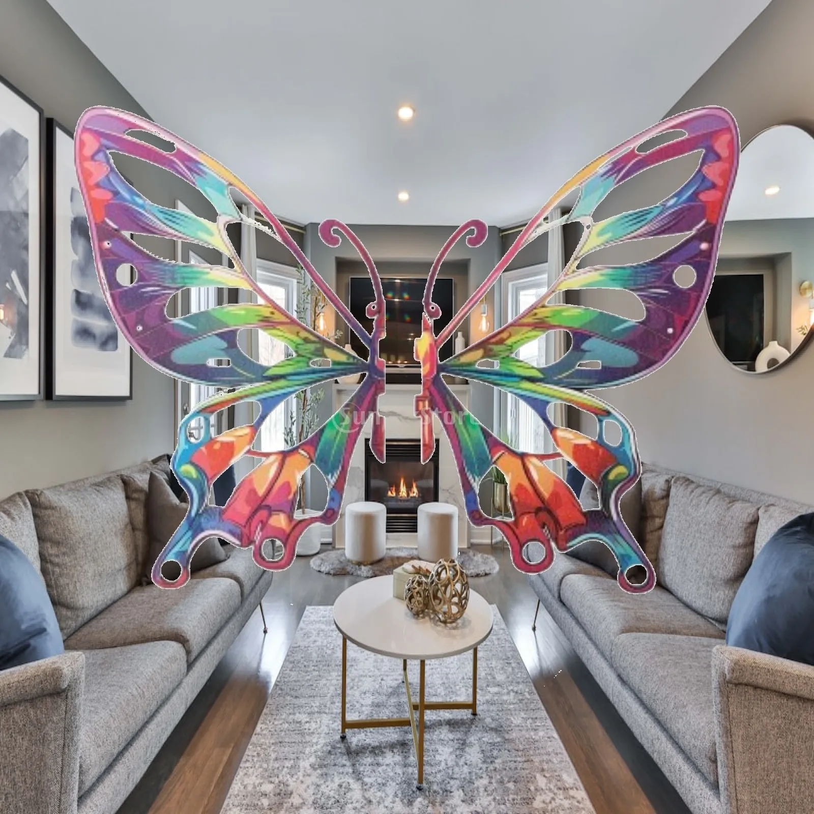 Butterfly Shelf Cute Decorative Shelf Wall Mounted Nursery Wall Deor Corner Wall Shelf for Living Room Photos Women Kids Room
Butterfly Shelf Cute Decorative Shelf Wall Mounted Nursery Wall Deor Corner Wall Shelf for Living Room Photos Women Kids Room