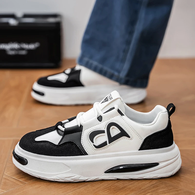 Fashionable Comfortable Breathable Student Boosting Anti-Slip Sneakers Sporty Men's Shoes Casual Style Rubber Sole Summer Season
Fashionable Comfortable Breathable Student Boosting Anti-Slip Sneakers Sporty Men's Shoes Casual Style Rubber Sole Summer Season