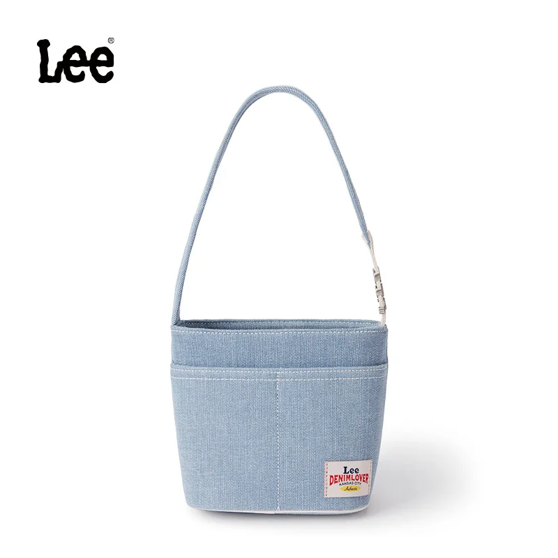 LEE Fashion Simple Small Denim Tote Bag Women Cotton Advanced Daily Commute Thin Bucket Bag Lady Shopping Handbag Shoulder Bag
LEE Fashion Simple Small Denim Tote Bag Women Cotton Advanced Daily Commute Thin Bucket Bag Lady Shopping Handbag Shoulder Bag